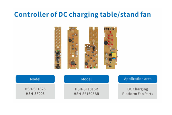 Stand Fan Controller PCB Solution